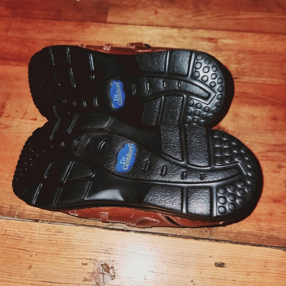 Gently Used Dr Comfort Betty Diabetic Orthopedic Shoes Brown Leather 8-1/2 US - Picture 5 of 7